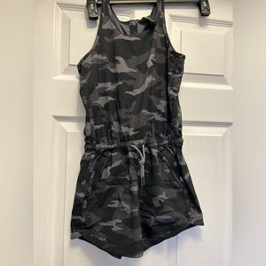 Athleta girl camo romper size large-12 excellent condition!